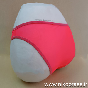 شورت زنانه توری گلبهی فانتزی