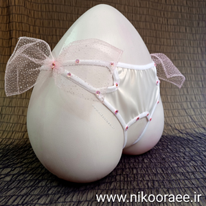 شورت زنانه بدون فاق ساتن پینترسی