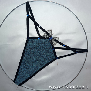 شورت زنانه پولک دار لامبادا