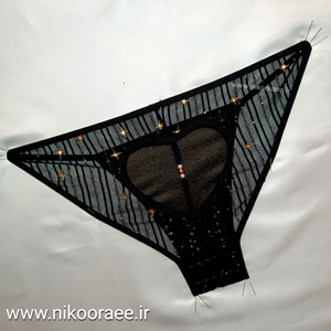 شورت زنانه قلبی سوراخ دار