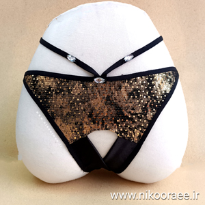 شورت زنانه لامبادا وسط باز شیک سکسی